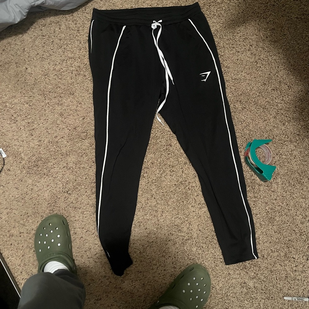 Gymshark Black Joggers vintage